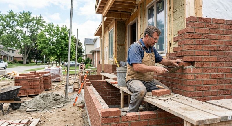 Brickwork Installation in West Hartford, CT